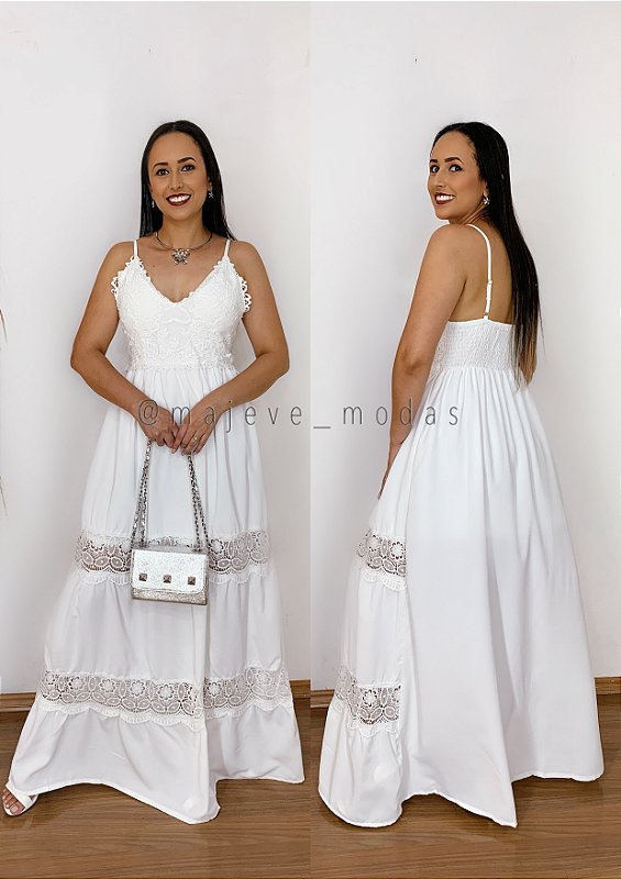 Vestido Deise Branco