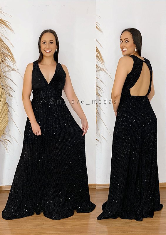 Vestido Maia Preto