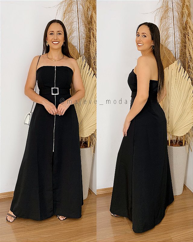 Vestido Kaline Preto