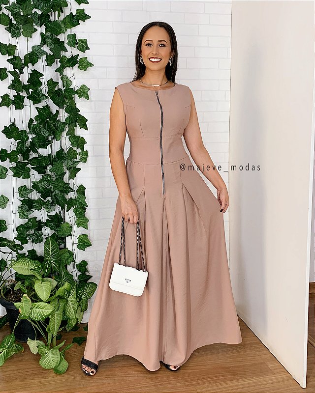 Vestido Heloísa Nude