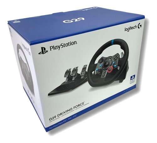 VOLANTE e PEDAIS Logitech G29 PS5/PS4/PS3/PC - NOVO