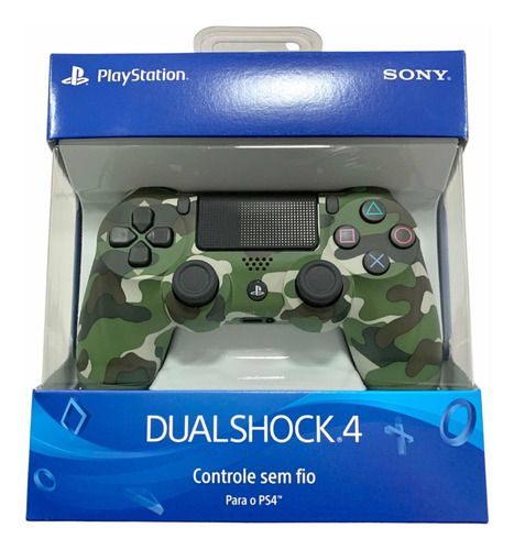 JOYSTICK PS4 INALAMBRICO DUALSHOCK 4 CAMUFLADO VERDE