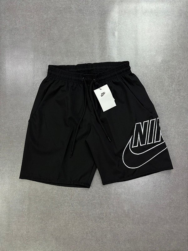 BERMUDA TACTEL NIKE PRETA CLUB - DA FANATICOS - Os melhores conjuntos e ...
