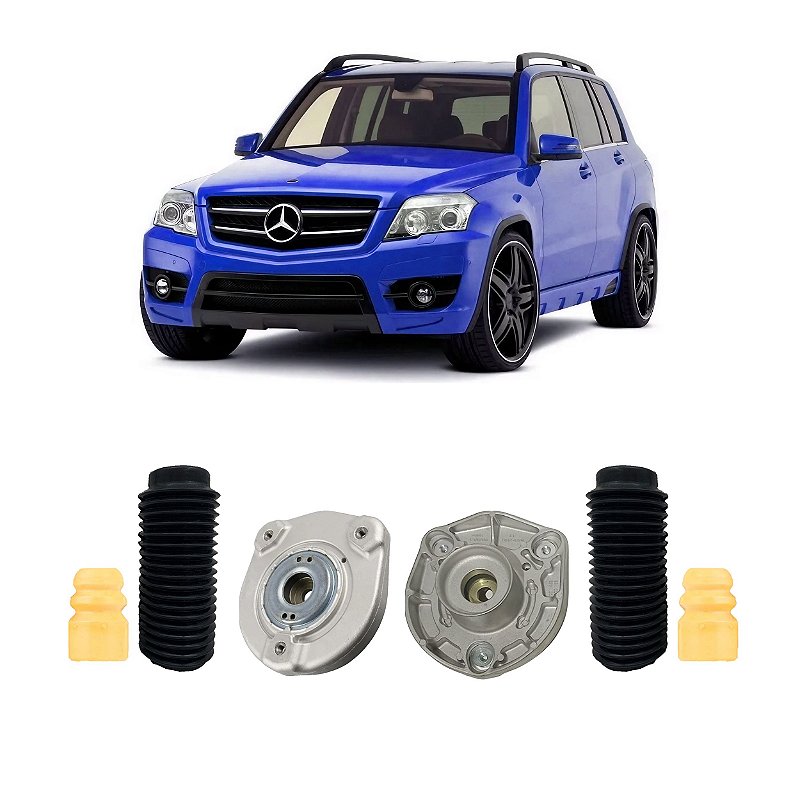 2 Kit Batente Suspensão Dianteira Mercedes Glk 280 2008 2009 - Auto ...