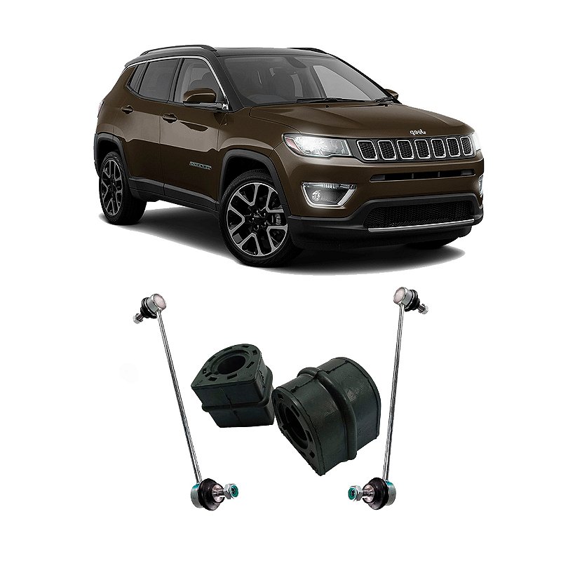 Bieletas Borracha Dianteira Jeep Compass Flex A Auto Importados Especializados