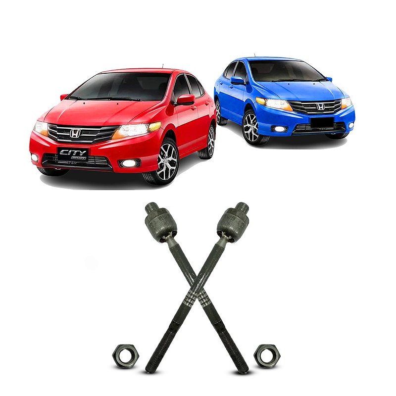 Par Barra Axial Suspensão Dianteira Honda City 2009 A 2014 Auto