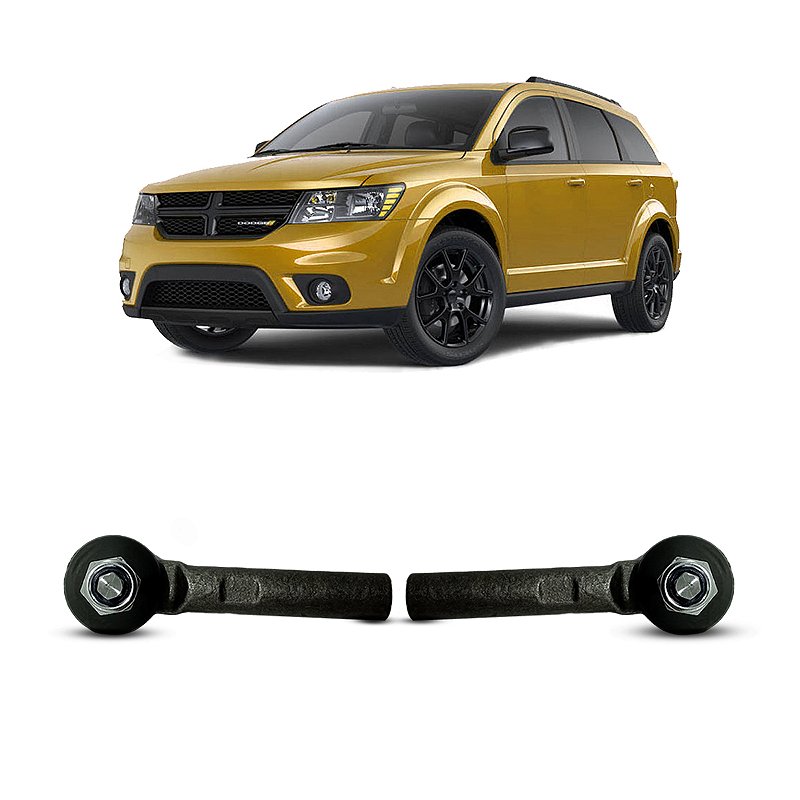 Par Terminal de Direção Ponteira Dodge Journey 2008 Até 2018 Auto