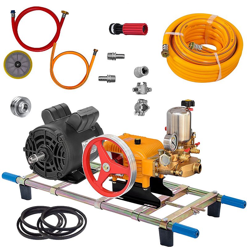 Lavadora Bomba de Pistão Zmax Zp45 45lt Elétrica Weg 3cv Lc7