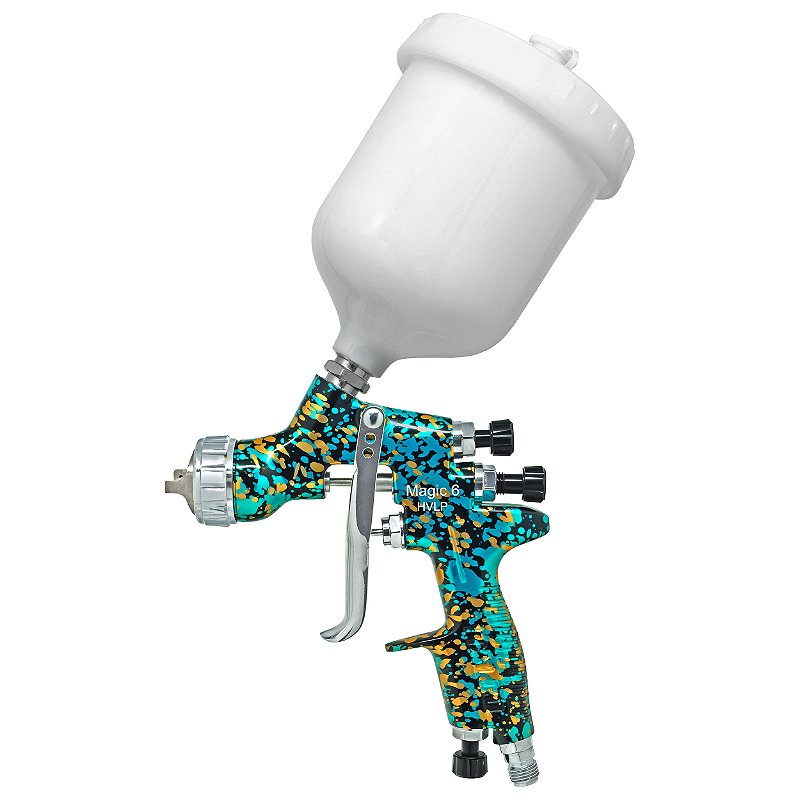 Pistola de Pintura Italco Hvlp Magic 6 Bico 1,3mm 600ml M63