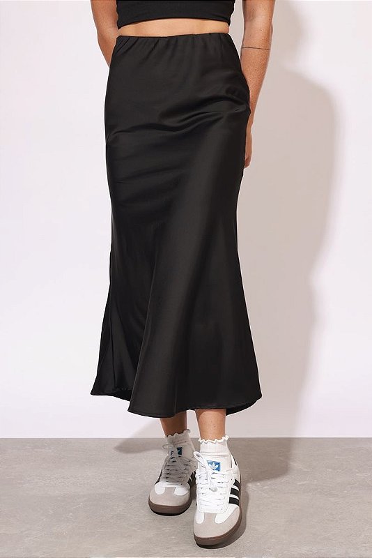 Saia de Cetim Verônica