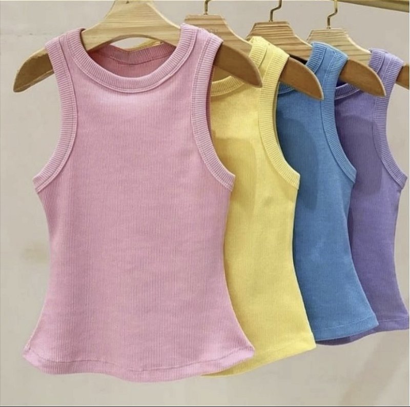 Regata Canelada Bianca