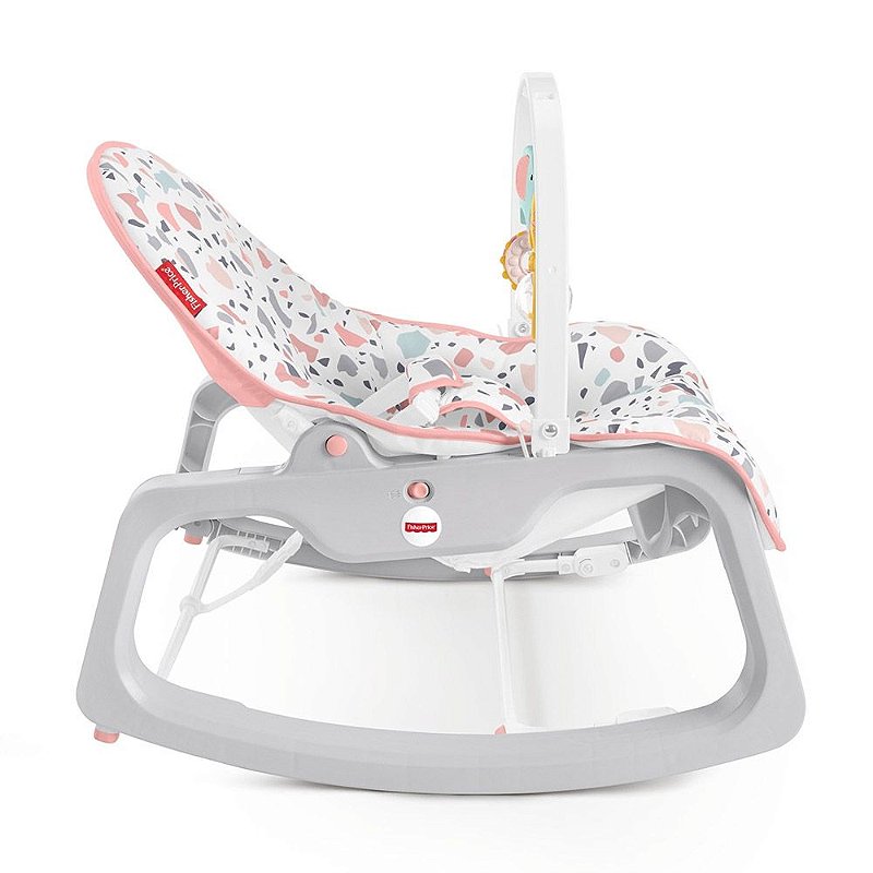 Cadeirinha de Descanso Relaxante Rosa - Fisher Price