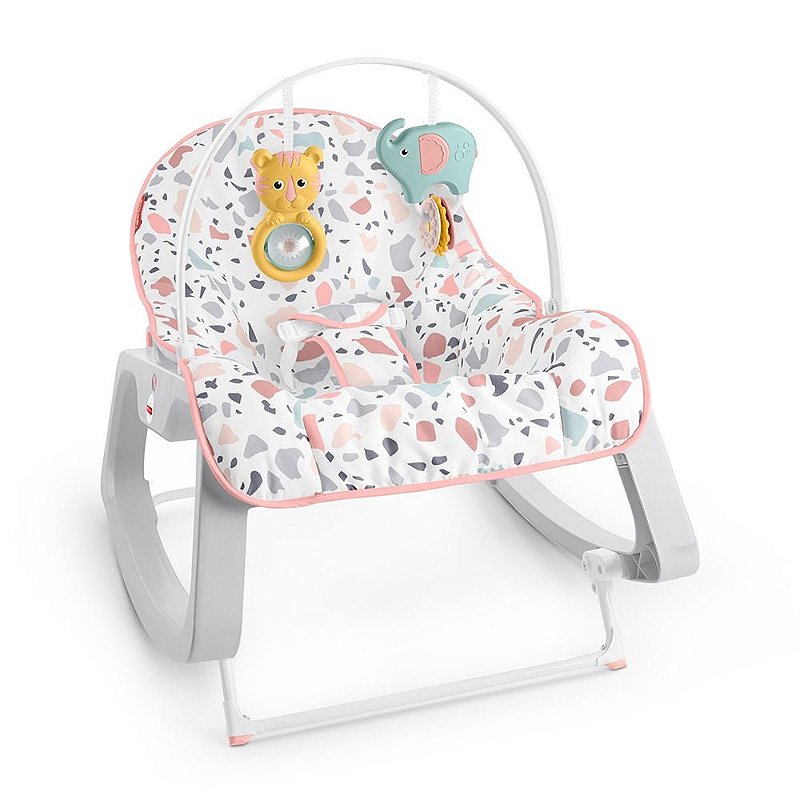 Cadeirinha de Descanso Relaxante Rosa - Fisher Price