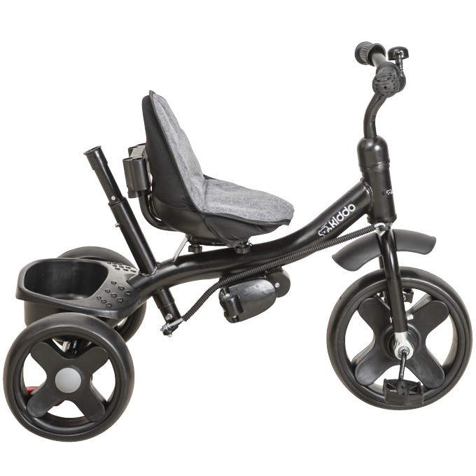 Triciclo Infantil Giratório Melange Grafite - Kiddo