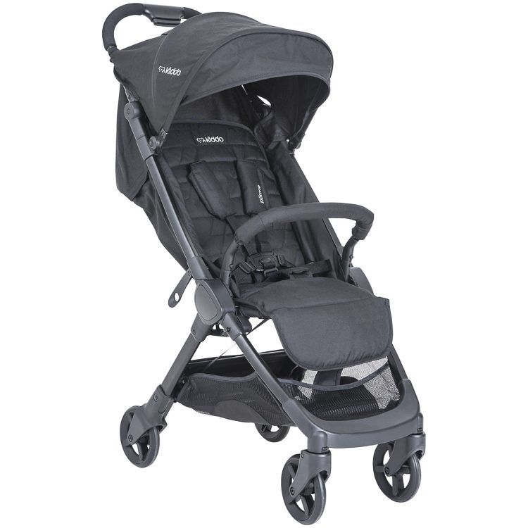 Carrinho de Bebê Pikme Melange Preto Kiddo