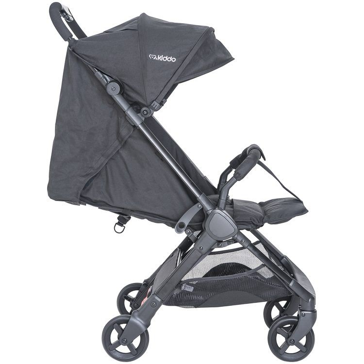 Carrinho de Bebê Pikme Melange Preto - Kiddo
