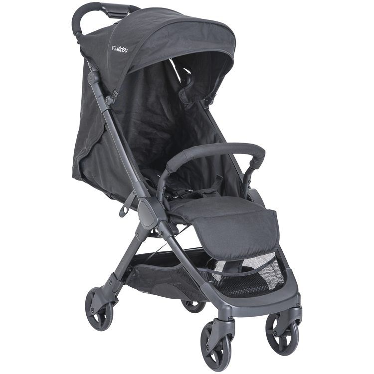 Carrinho de Bebê Pikme Melange Preto - Kiddo