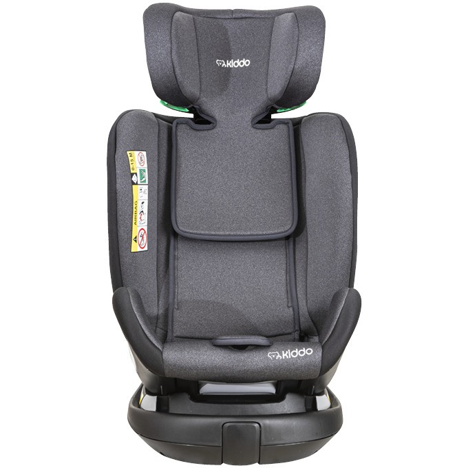 Cadeira para Auto 360 Isofix 0-36Kg Perfect Melange Grafite - Kiddo