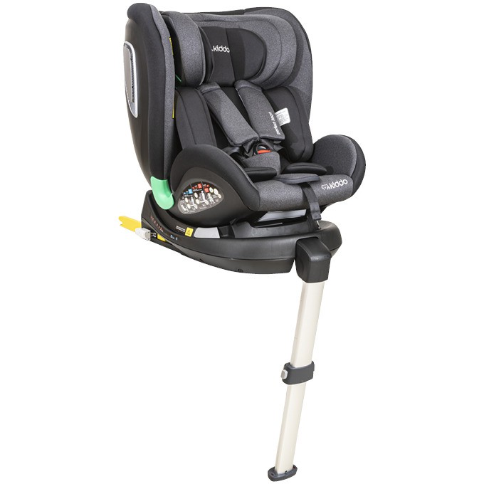 Cadeira para Auto 360 Isofix 0-36Kg Perfect Melange Grafite - Kiddo