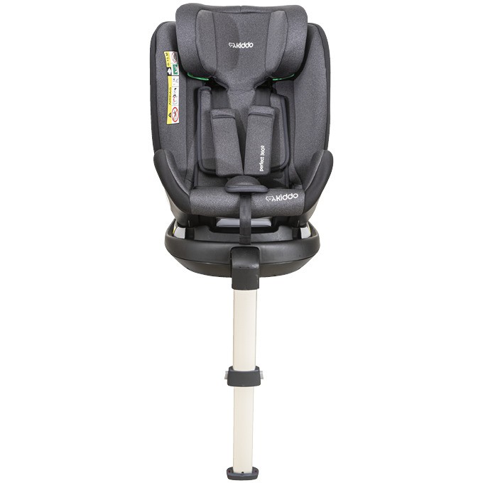 Cadeira para Auto 360 Isofix 0-36Kg Perfect Melange Grafite - Kiddo