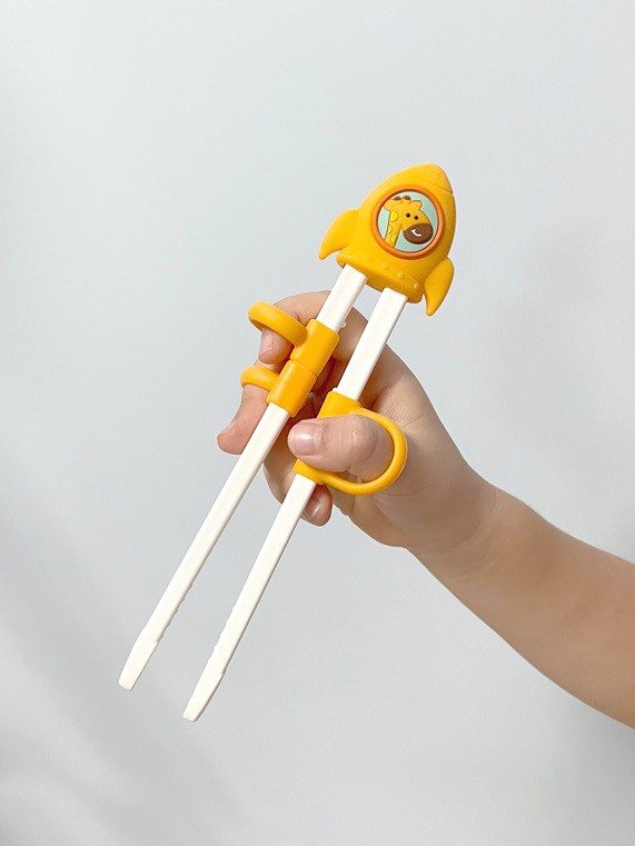 Hashi Infantil Para Treinamento Kids Hipopótamo Azul - Marcus & Marcus