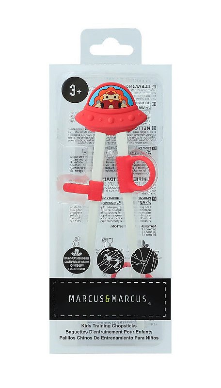 Hashi Infantil Para Treinamento Kids Leão Vermelho - Marcus & Marcus