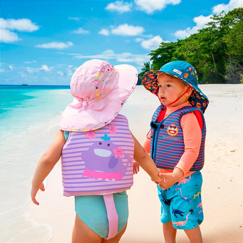 Colete Flutuador Infantil Baleia Willo M (11-19 Kg) - Marcus & Marcus