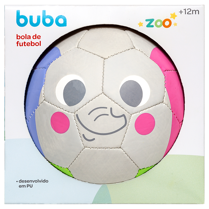 Bola de Futebol para Bebê Bubazoo Elefantinho - Buba