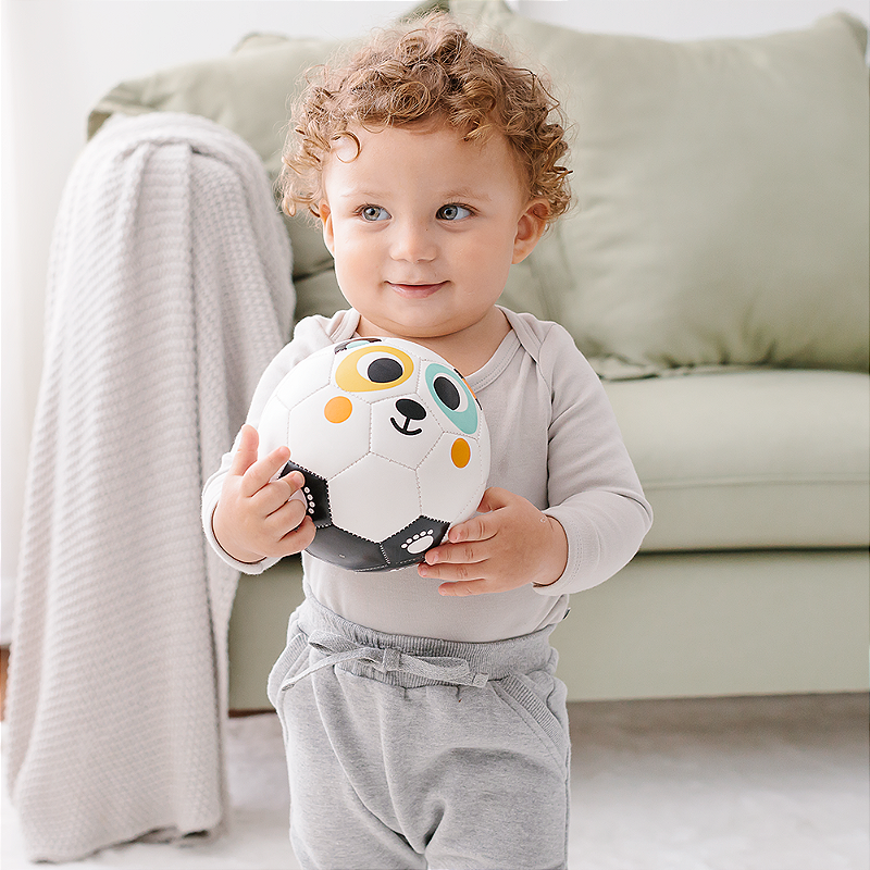 Bola de Futebol para Bebê Bubazoo Panda - Buba