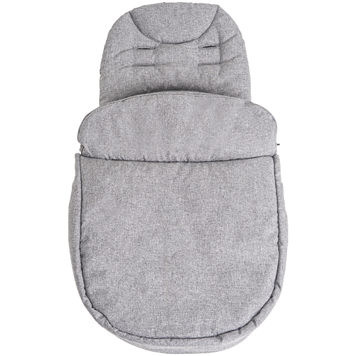 Carrinho Para Gêmeos + 2 Bebe Conforto + 2 Base Isofix Pair Melange Cinza - Kiddo