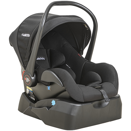 Carrinho Para Gêmeos + 2 Bebe Conforto + 2 Base Pair Melange Cinza - Kiddo