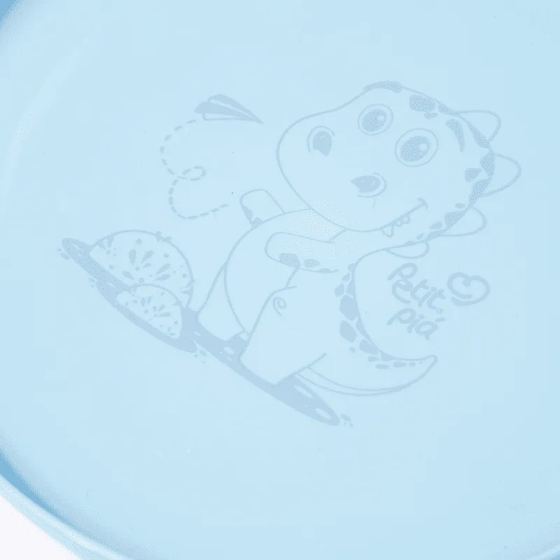 Kit Alimentação Infantil RPet 5 Peças Leo Azul - Petit Piá