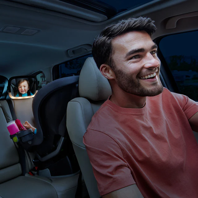 Espelho para Carro com Luz Noturna Baby In-Sight - Munchkin (Banco Traseiro)