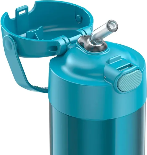 Garrafa Térmica Thermos Funtainer Azul Petróleo 355ml - Thermos