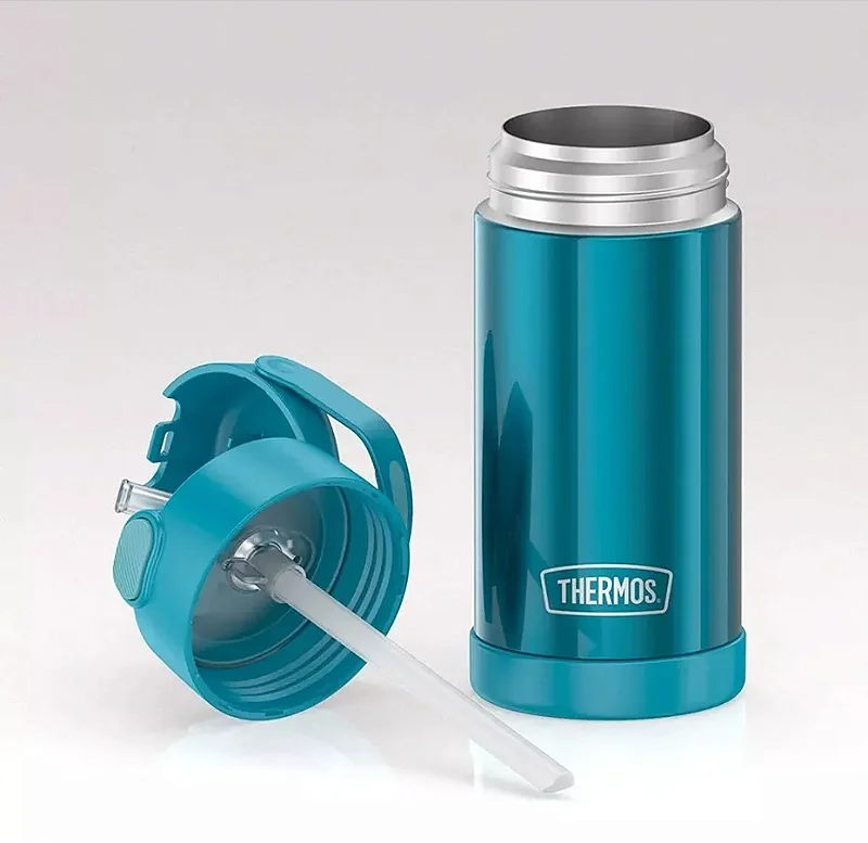 Garrafa Térmica Thermos Funtainer Azul Petróleo 355ml - Thermos