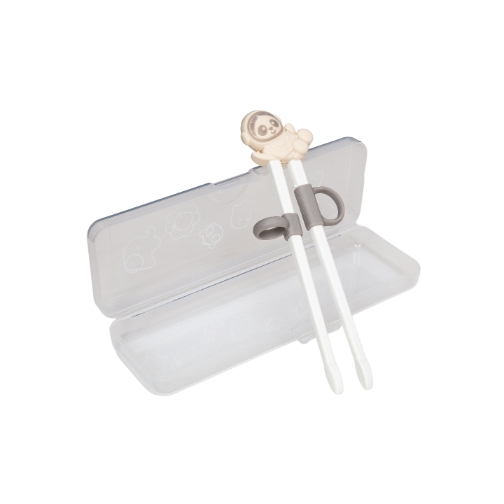 Hashi Infantil Para Treinamento Kids Com Case Cinza - Marcus & Marcus