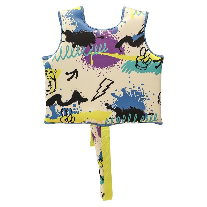 Colete Flutuador Infantil Neon Artístico G (19-30 Kg) - Marcus & Marcus
