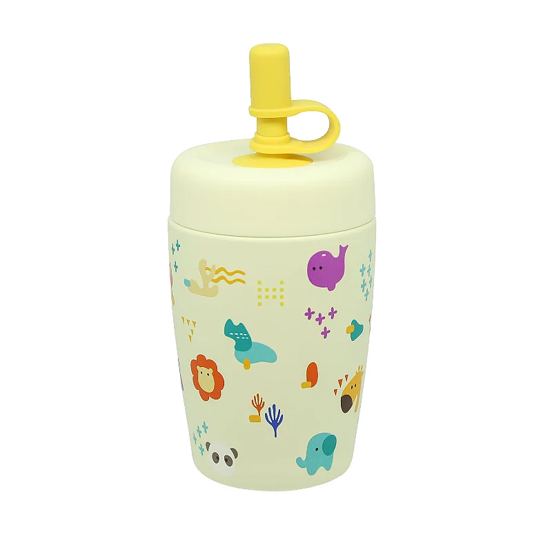 Garrafa Térmica com Canudo Turminha da Marcus 350ml - Marcus & Marcus