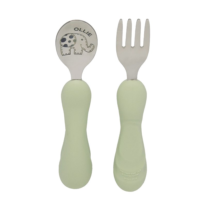 Kit Alimentação Infantil Ecológico 5 Peças Marcus & Marcus (Prato, Tigela, Caneca, Colher e Garfo) Multicolorido