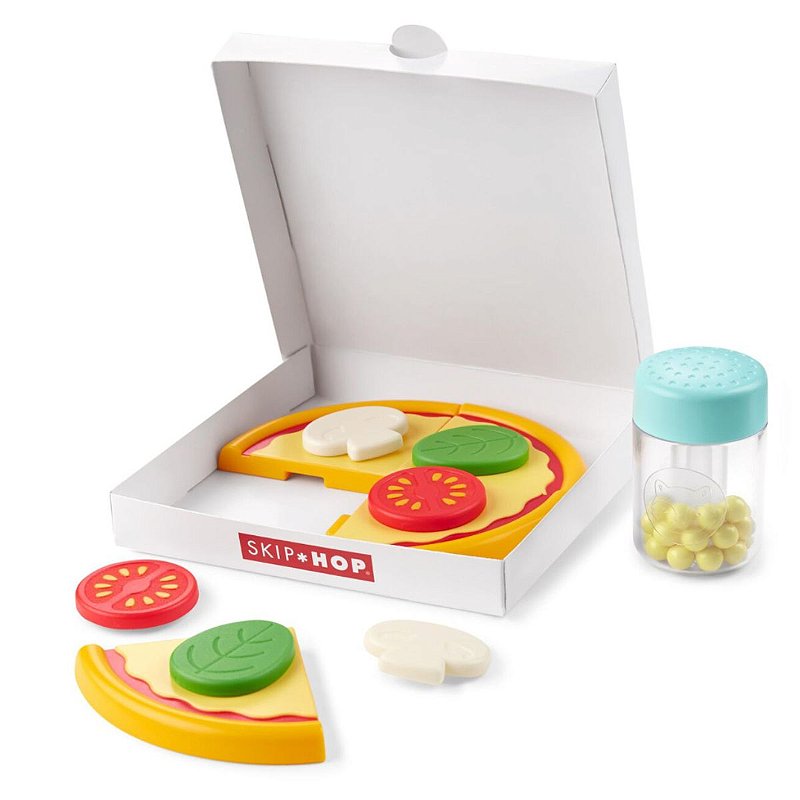 Brinquedo Infantil Pizza Interativa Raposinha ZOO® 12 Peças - Skip Hop