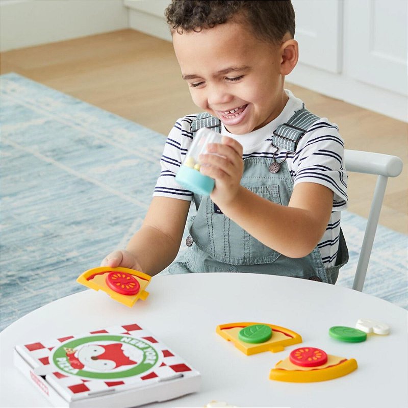 Brinquedo Infantil Pizza Interativa Raposinha ZOO® 12 Peças - Skip Hop