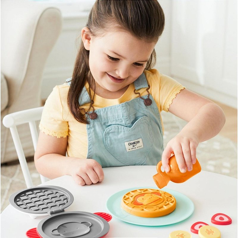 Brinquedo Infantil Máquina de Waffle Interativa Skip Hop ZOO® – Waffle-Y Fun Set (8 Peças)
