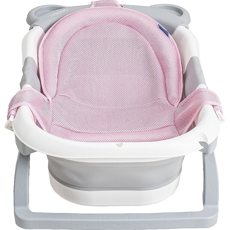 Rede para Banheira Bebê Support 0+ Rosa - Kiddo