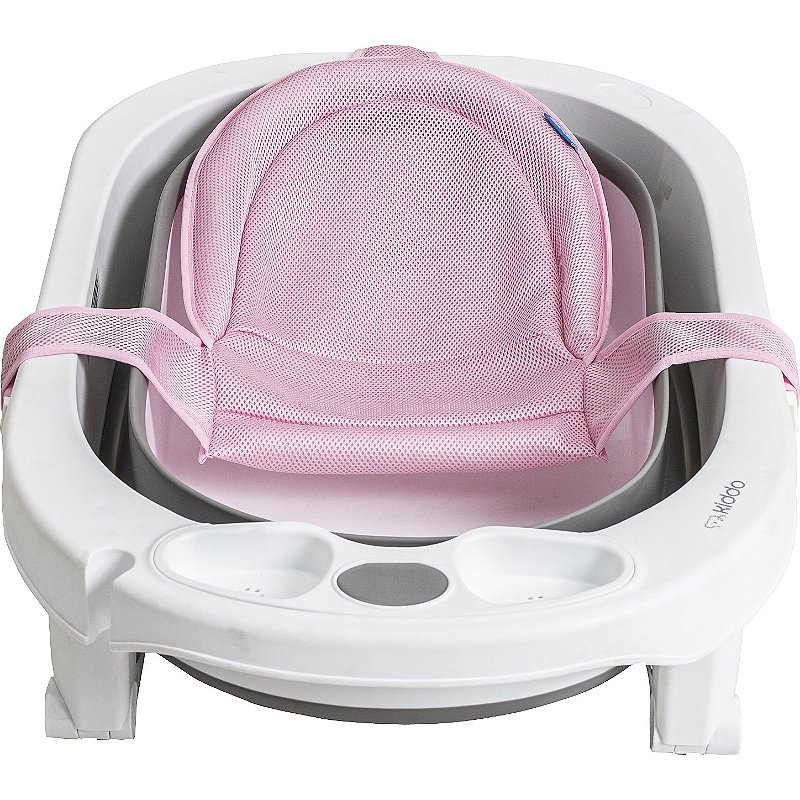 Rede para Banheira Bebê Support 0+ Rosa - Kiddo