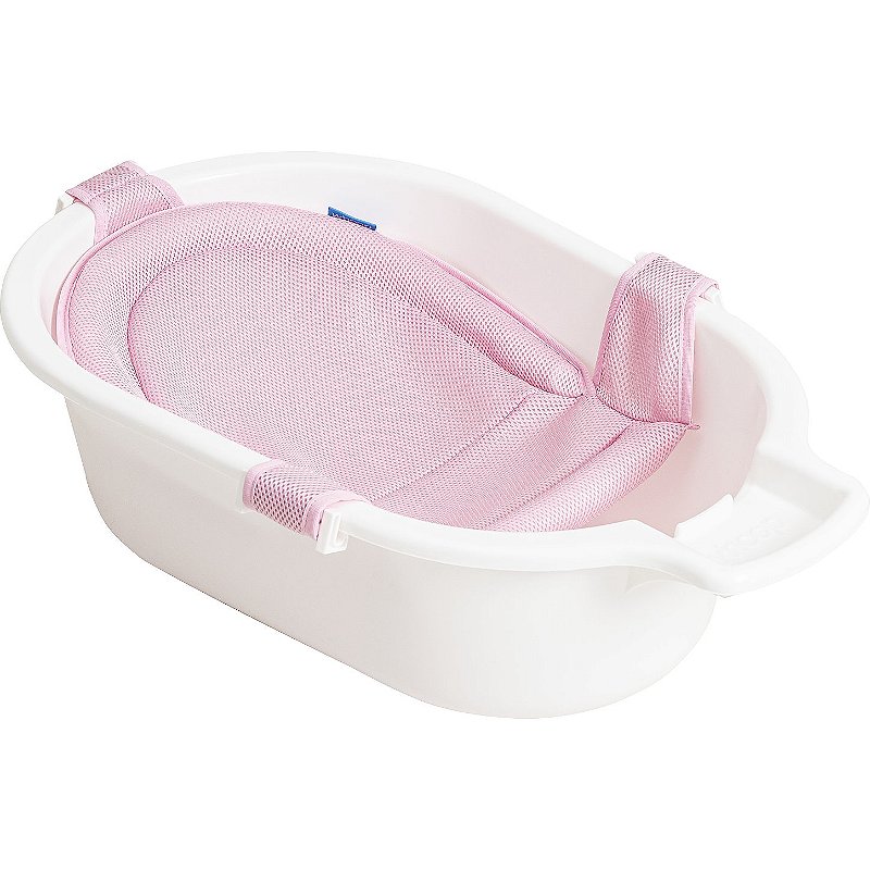 Rede para Banheira Bebê Support 0+ Rosa - Kiddo