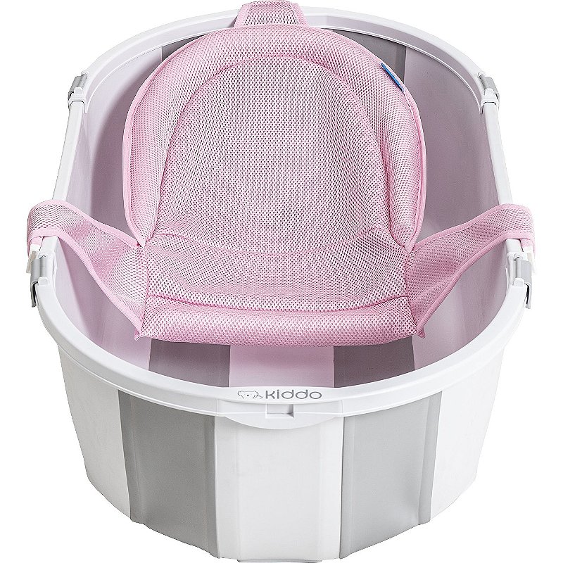 Rede para Banheira Bebê Support 0+ Rosa - Kiddo