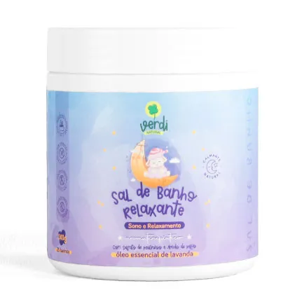 Baby Open Box - Sal de Banho Relaxante com Sal de Magnésio - Verdi Natural
