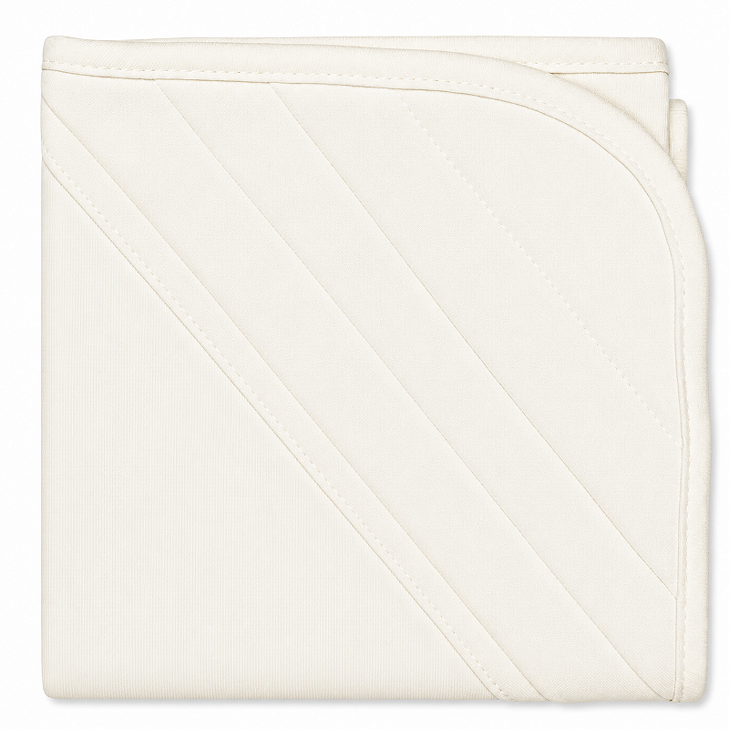 Manta Blanket Bebê 100% Algodão Laço Bebê - Off White