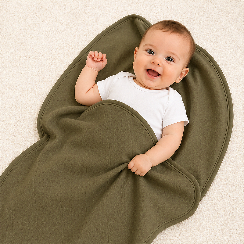 Manta Blanket Bebê 100% Algodão Laço Bebê - Verde
