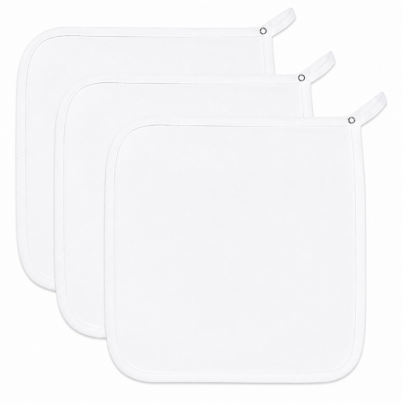 Kit Paninho de Boca Babita Bamboo Laço Bebê 3 Peças - Branco